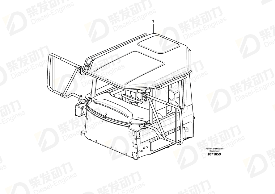 VOLVO Cab 11294107 Drawing
