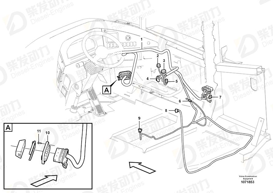 VOLVO Housing 20367824 Drawing