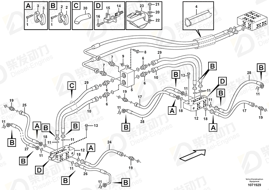 VOLVO Protecting plate 16854097 Drawing VOLVO Protecting plate 16854097 Drawing