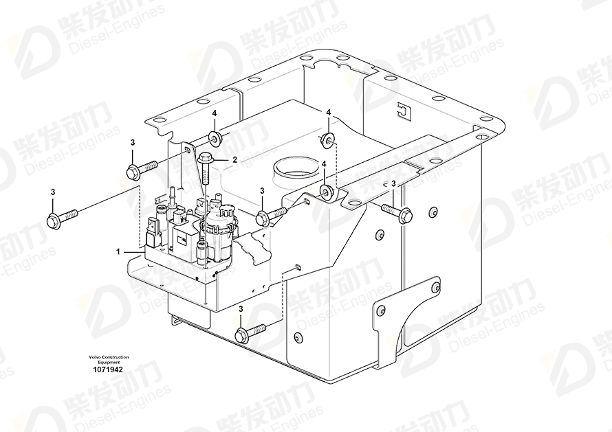 VOLVO Flange screw 967767 Drawing