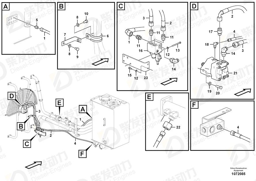 VOLVO Bracket 14676940 Drawing