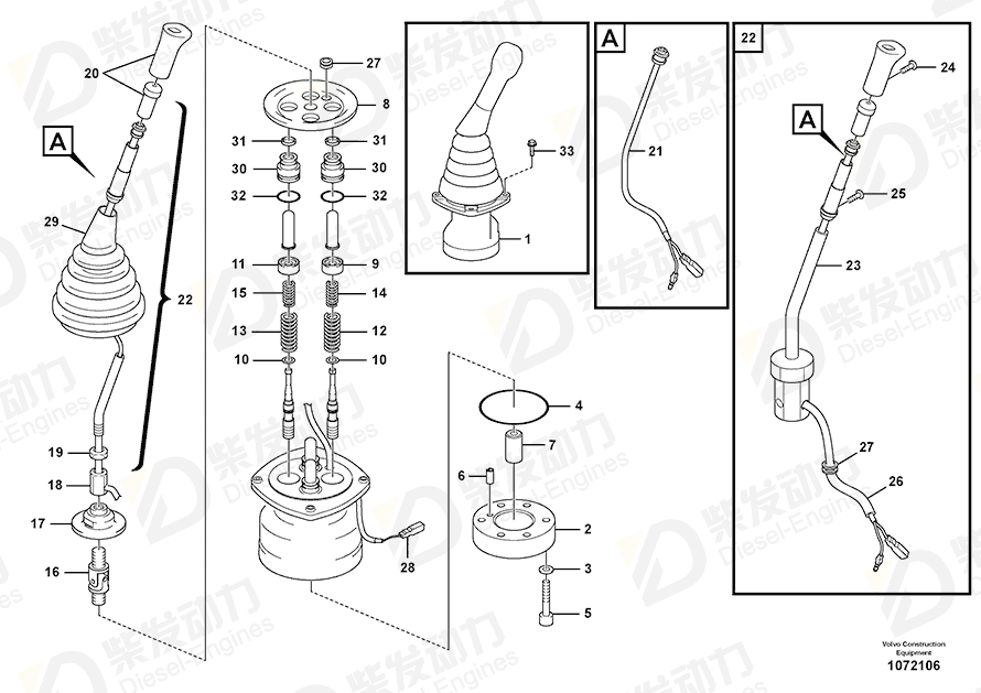 VOLVO Bushing SA8230-37110 Drawing