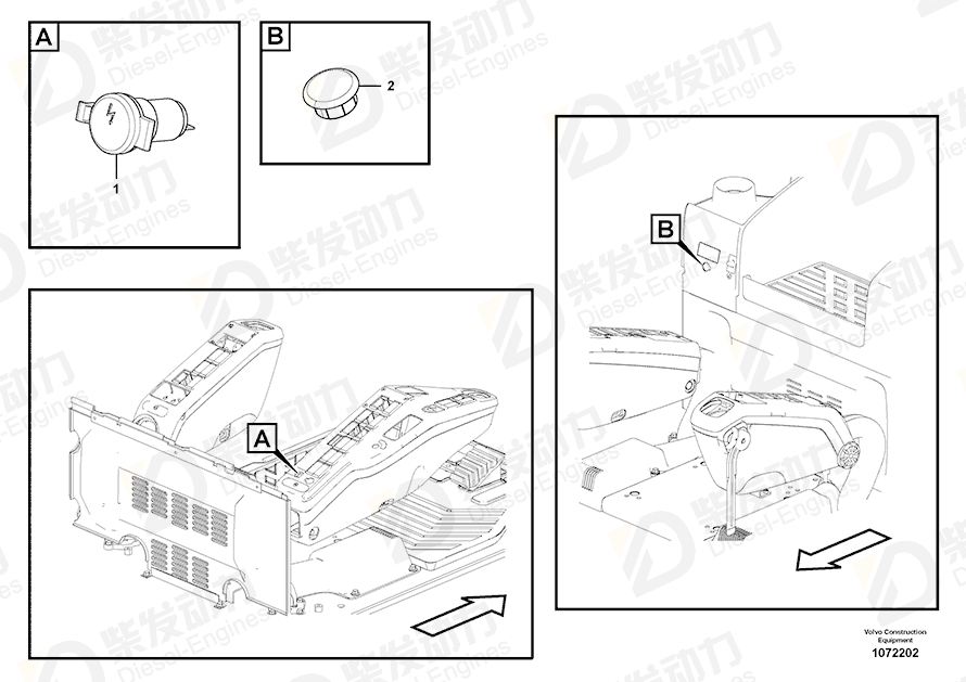 VOLVO Socket 14623357 Drawing