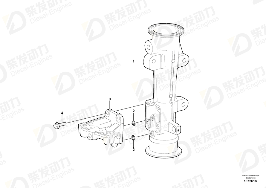 VOLVO Venturi 22328010 Drawing