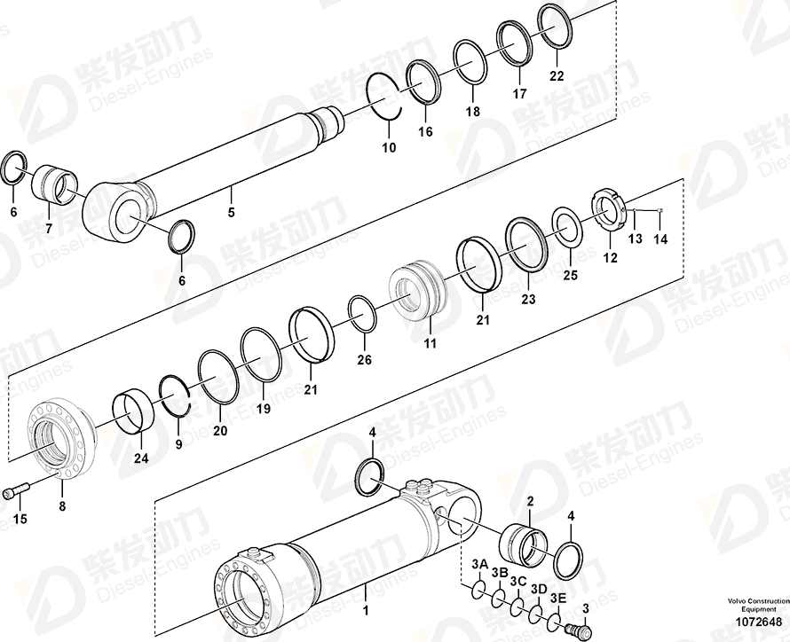 VOLVO Sealing SA1146-08120 Drawing