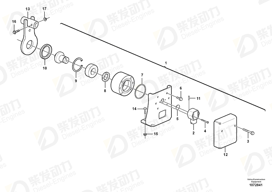 VOLVO O-ring 955992 Drawing