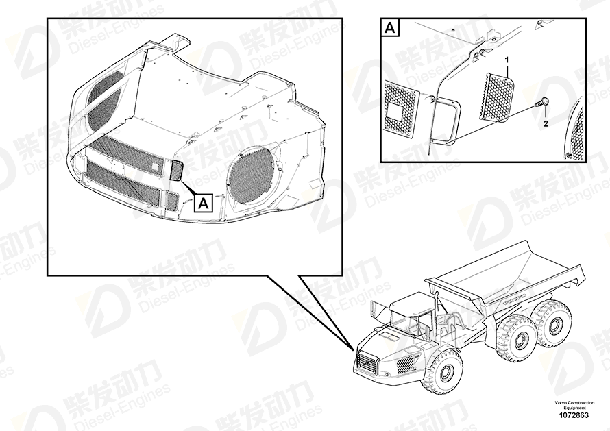 VOLVO Net 16869922 Drawing
