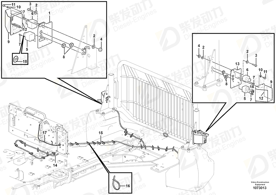 VOLVO Switch 11117759 Drawing