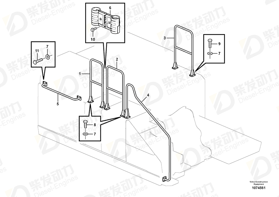 VOLVO Guard 14665982 Drawing