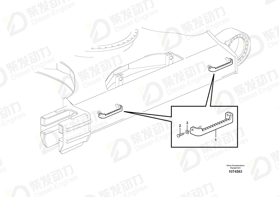VOLVO Step 14661961 Drawing