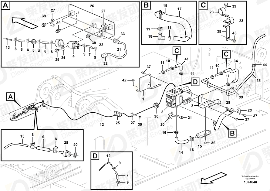 VOLVO Grommet 14882860 Drawing