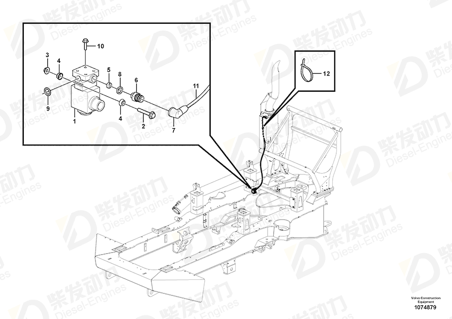 VOLVO Reducer 15180043 Drawing