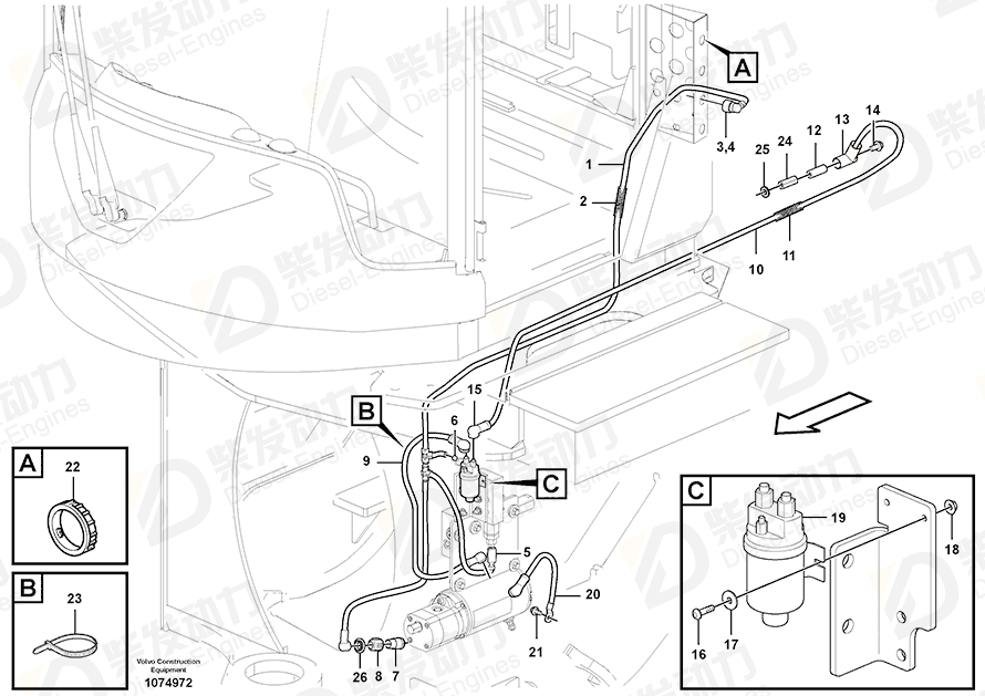 VOLVO Stop 11806303 Drawing