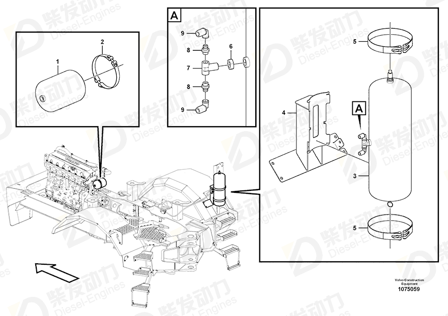 VOLVO Bracket 16872092 Drawing