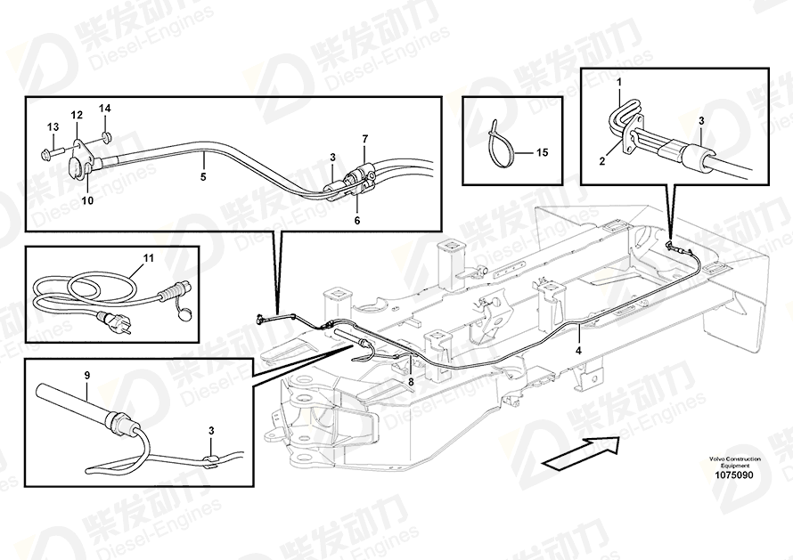 VOLVO Bracket 16801913 Drawing