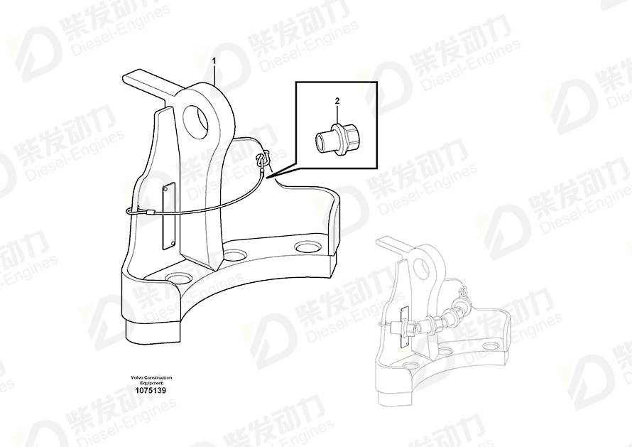 VOLVO Nut 11193630 Drawing