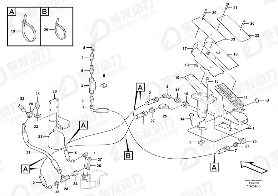 VOLVO Bracket 16839337 Drawing