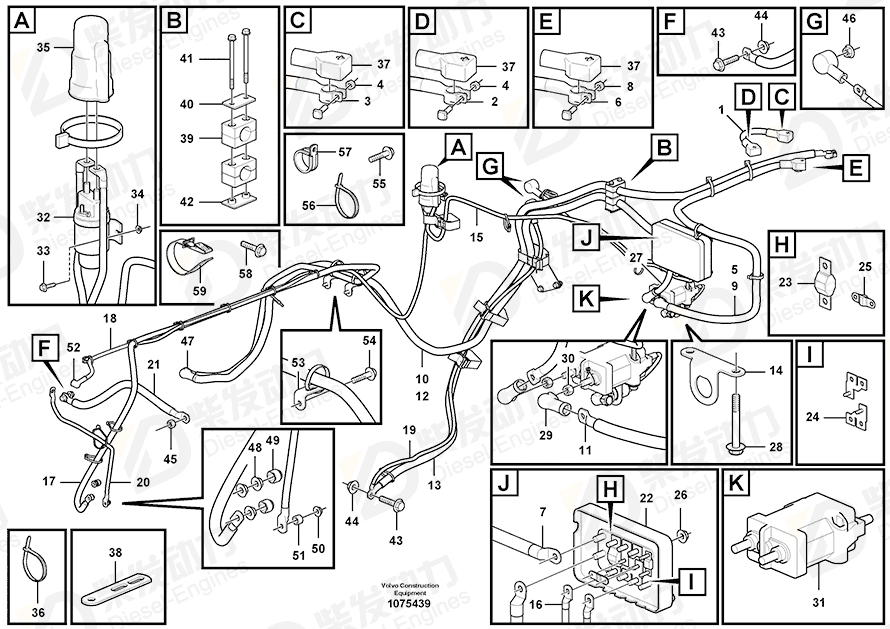 VOLVO Bracket 13965540 Drawing