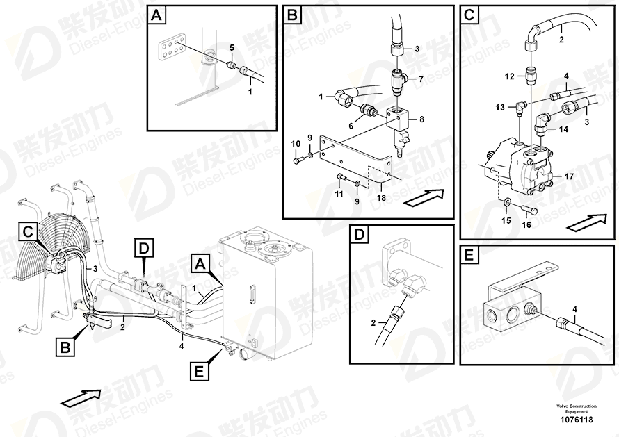 VOLVO Nipple 14669448 Drawing