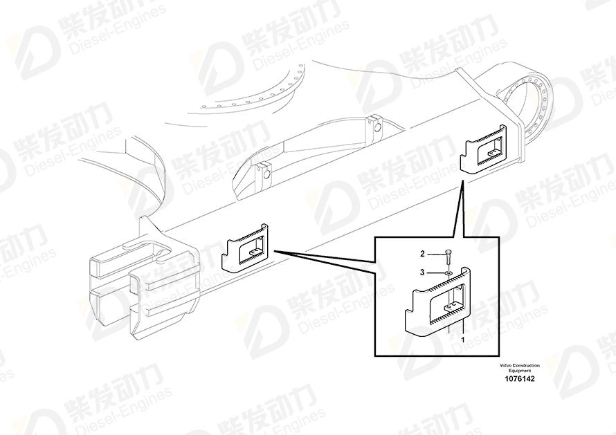 VOLVO Step 14638870 Drawing