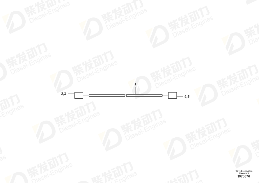 VOLVO Cable harness 14672399 Drawing