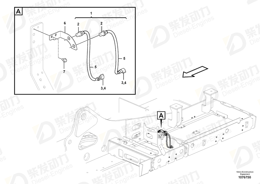 VOLVO Sensor 14661899 Drawing