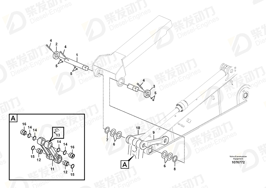 VOLVO Pin 14685495 Drawing