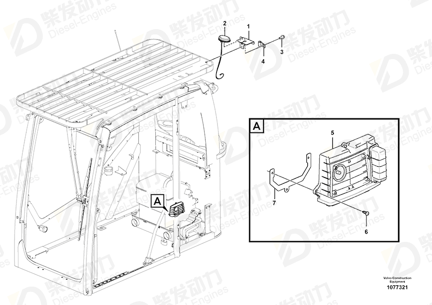 VOLVO Electronic unit 11383209 Drawing