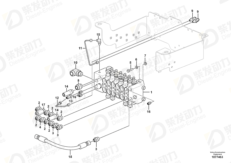 VOLVO Plug 991018 Drawing