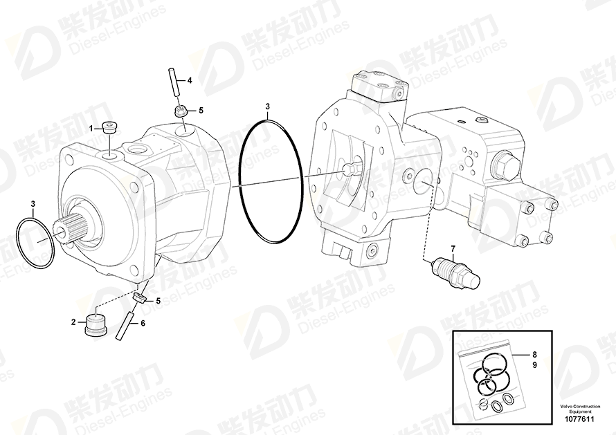 VOLVO Plug 15192032 Drawing