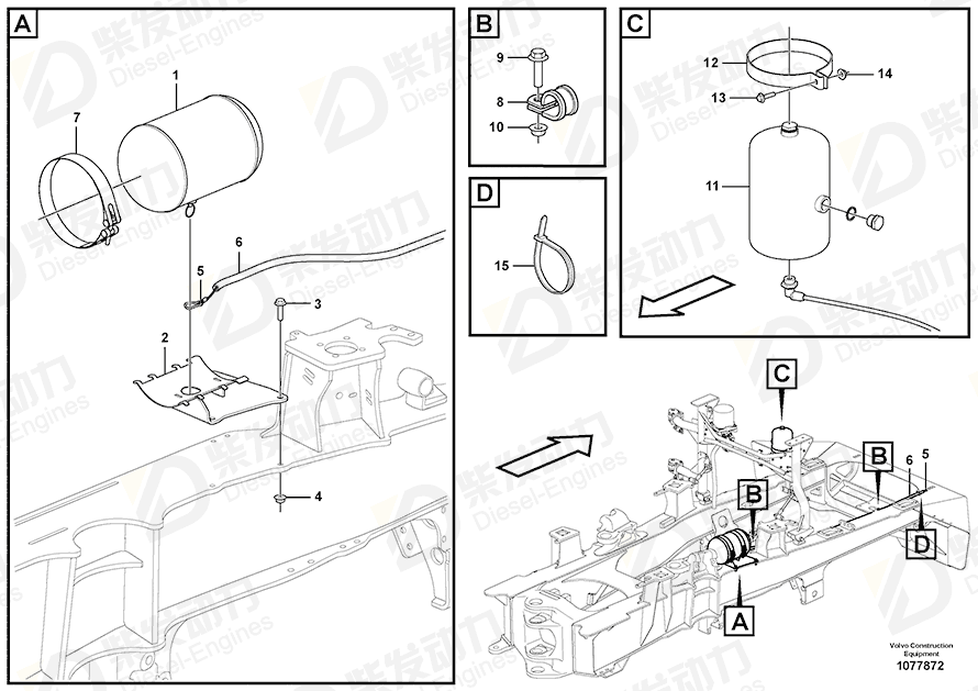 VOLVO Wire 16880756 Drawing