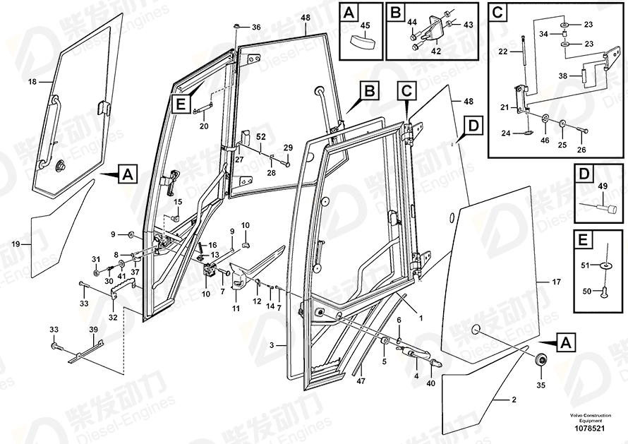 VOLVO Screw 11119651 Drawing