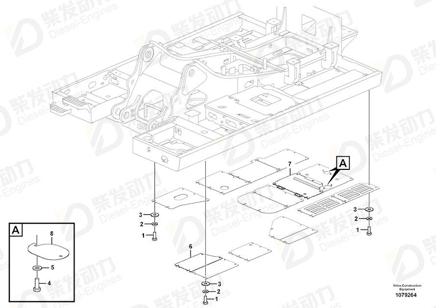 VOLVO Cover 14690271 Drawing