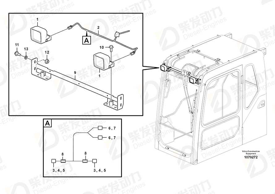 VOLVO Terminal 14569892 Drawing