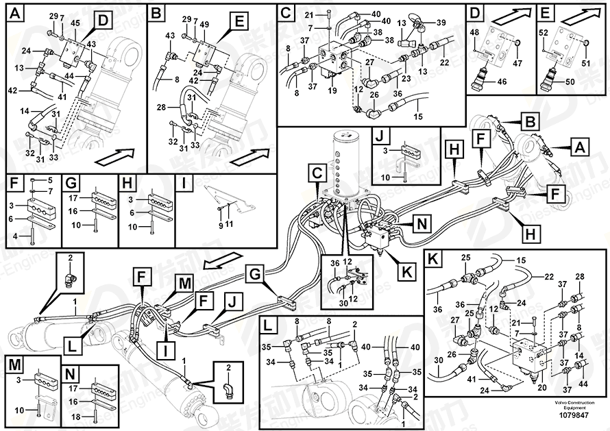 VOLVO Screw SA1010-11360 Drawing