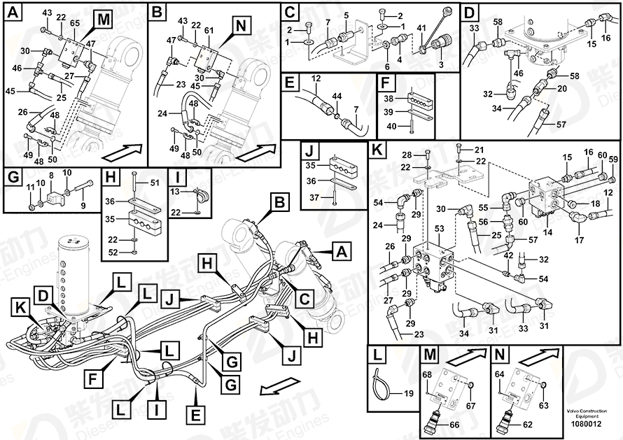 VOLVO Plug 984656 Drawing