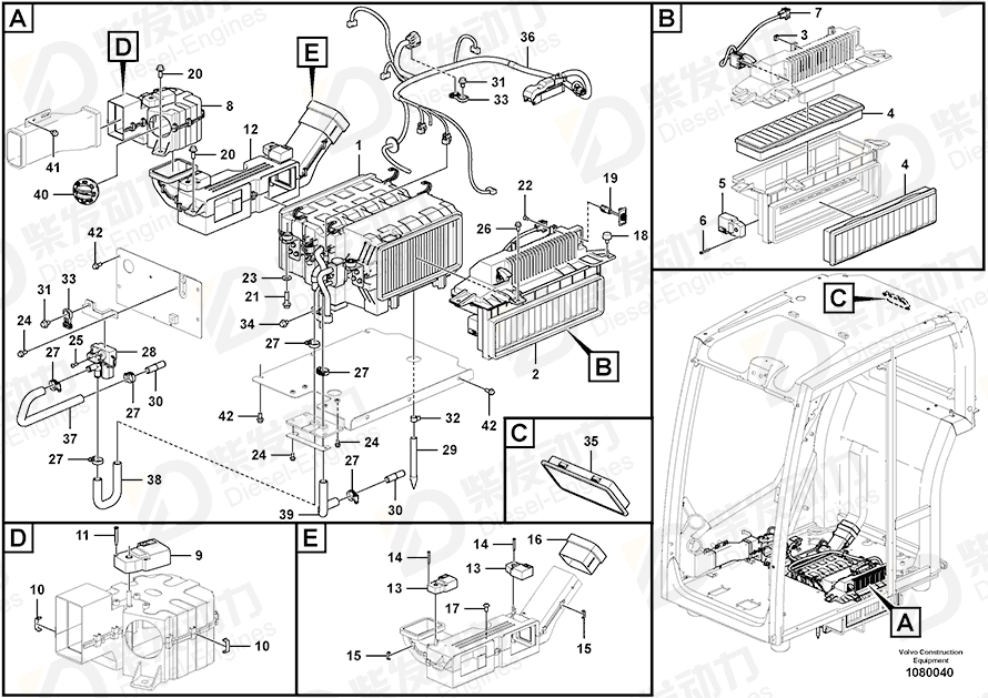 VOLVO Flange screw 13946670 Drawing