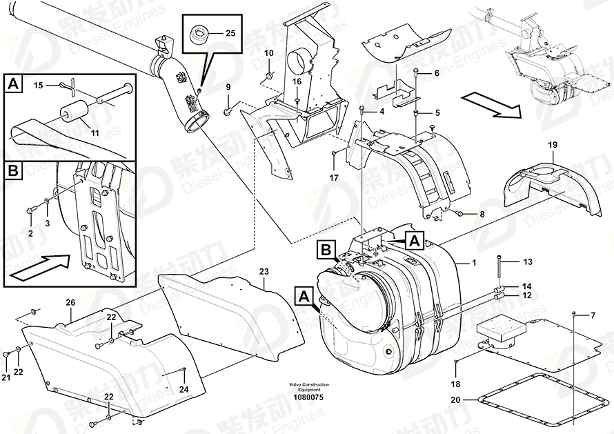 VOLVO Hex. socket screw 995770 Drawing