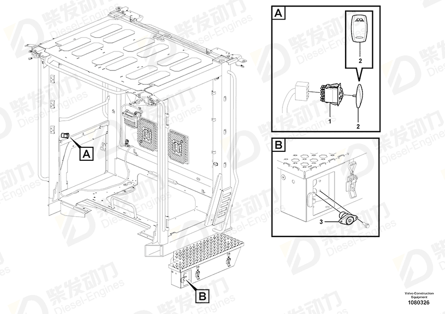 VOLVO Switch 17222931 Drawing