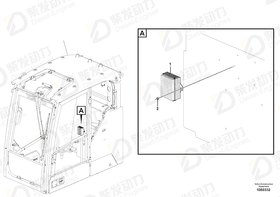 VOLVO Converter 20752237 Drawing