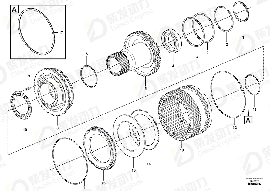 VOLVO Ball bearing 990495 Drawing