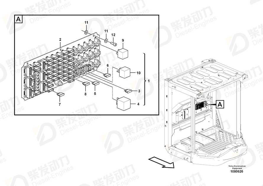 VOLVO Relay 14655954 Drawing