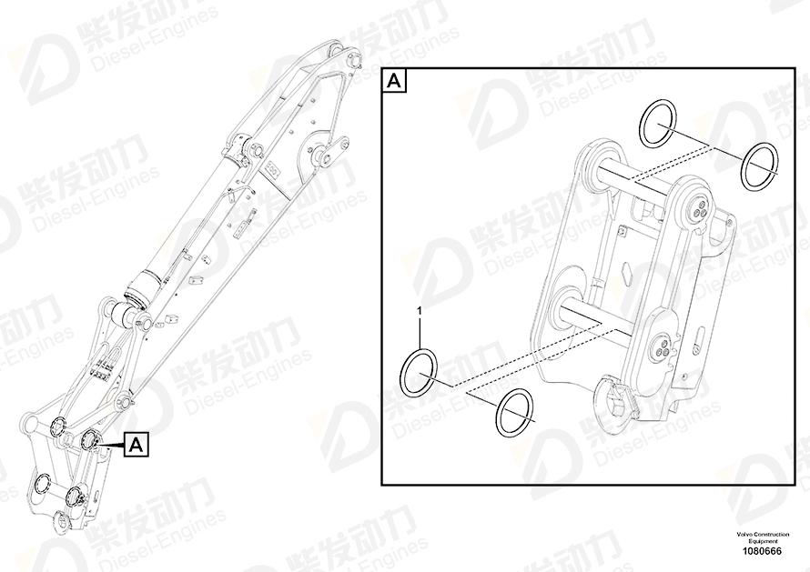 VOLVO RING 14881185 Drawing