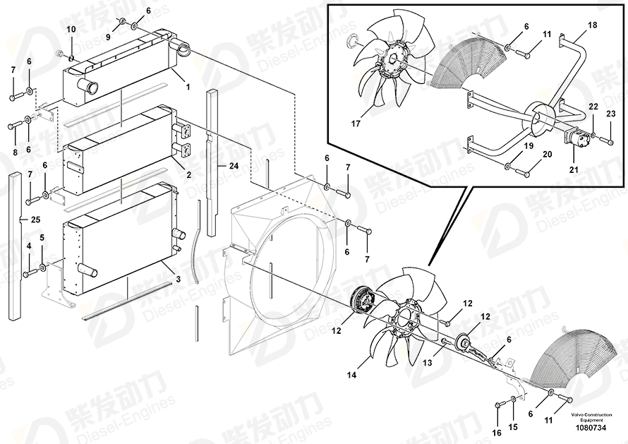 VOLVO Plain washer 11055613 Drawing