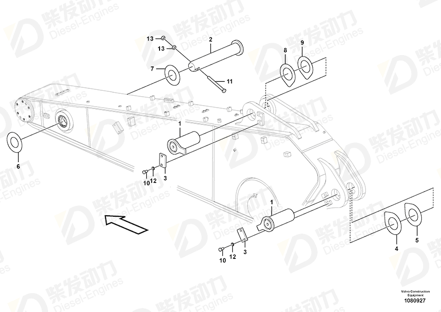 VOLVO Shim 14522684 Drawing