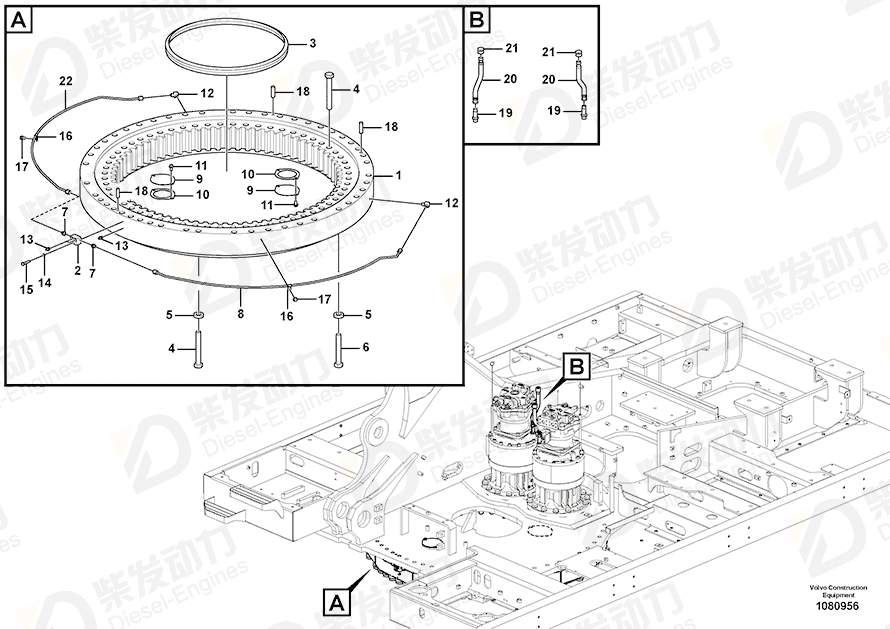 VOLVO Plug 14592817 Drawing