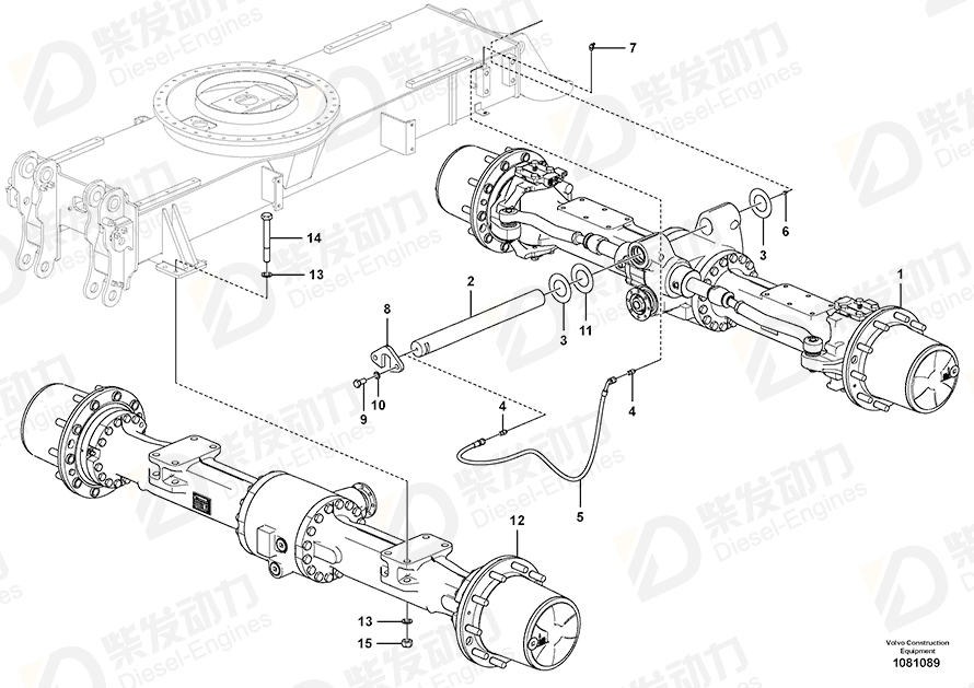 VOLVO Hexagon screw 978956 Drawing