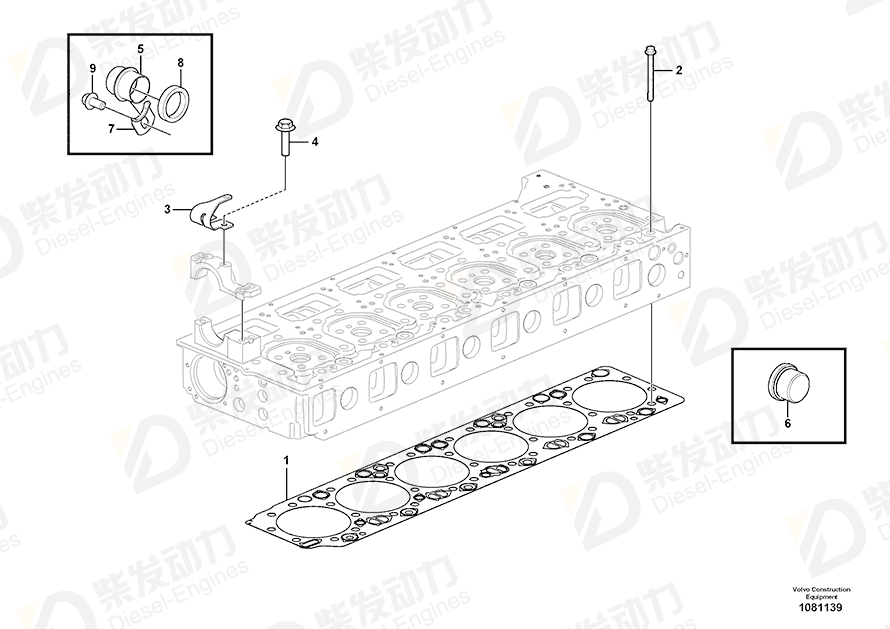 VOLVO Plug 996191 Drawing