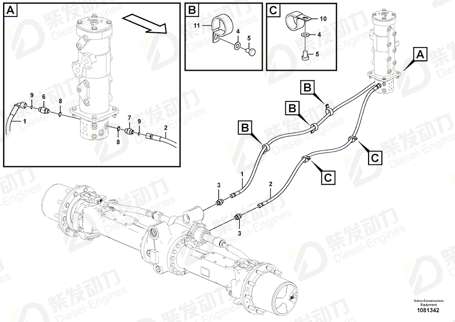 VOLVO Connector 14881293 Drawing