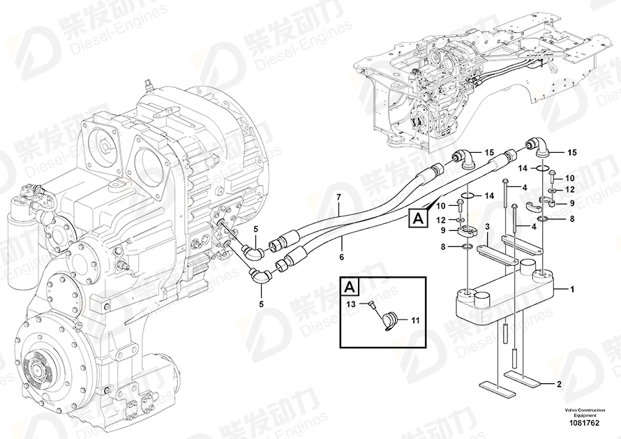 VOLVO O-ring 982193 Drawing